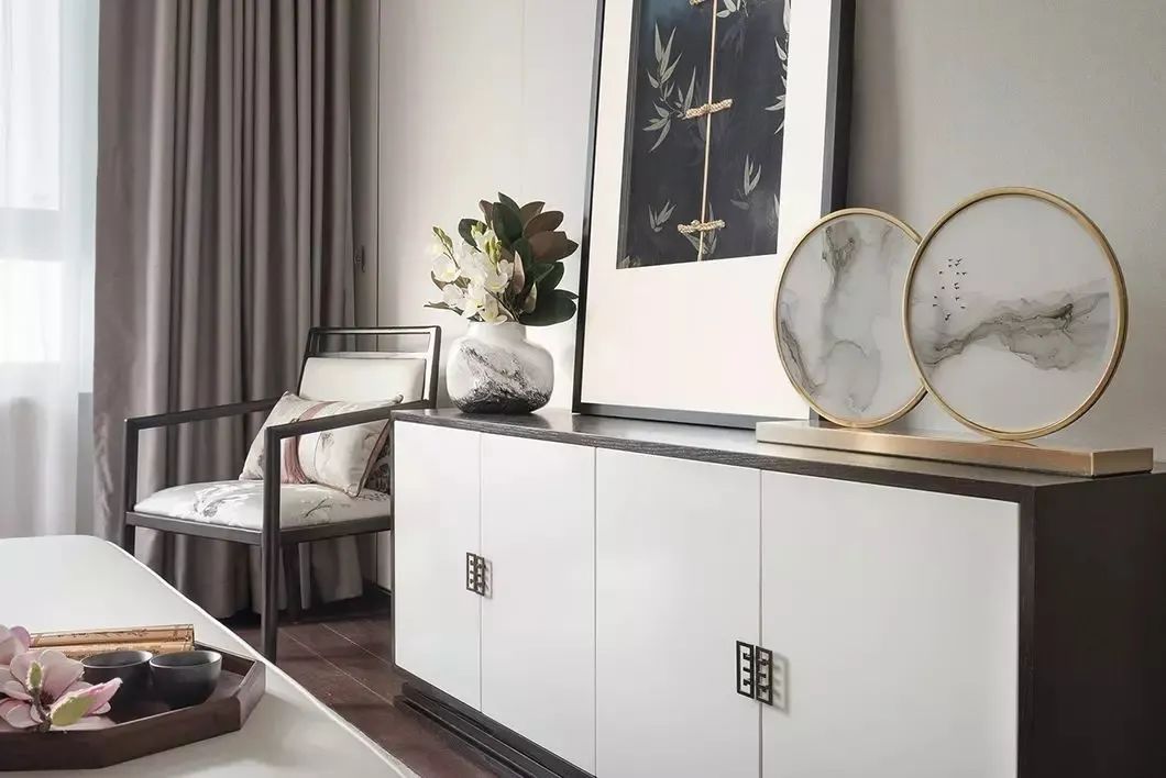 皮艺|150㎡现代中式，简雅舒适、禅意高级，融艺术入生活的设计