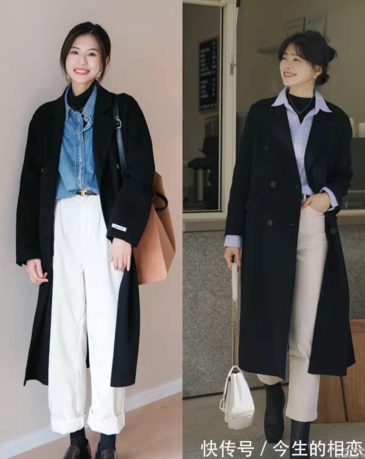 秘诀 分享将黑色大衣穿出高级感的5个秘诀,实用又时尚,适合40+女人