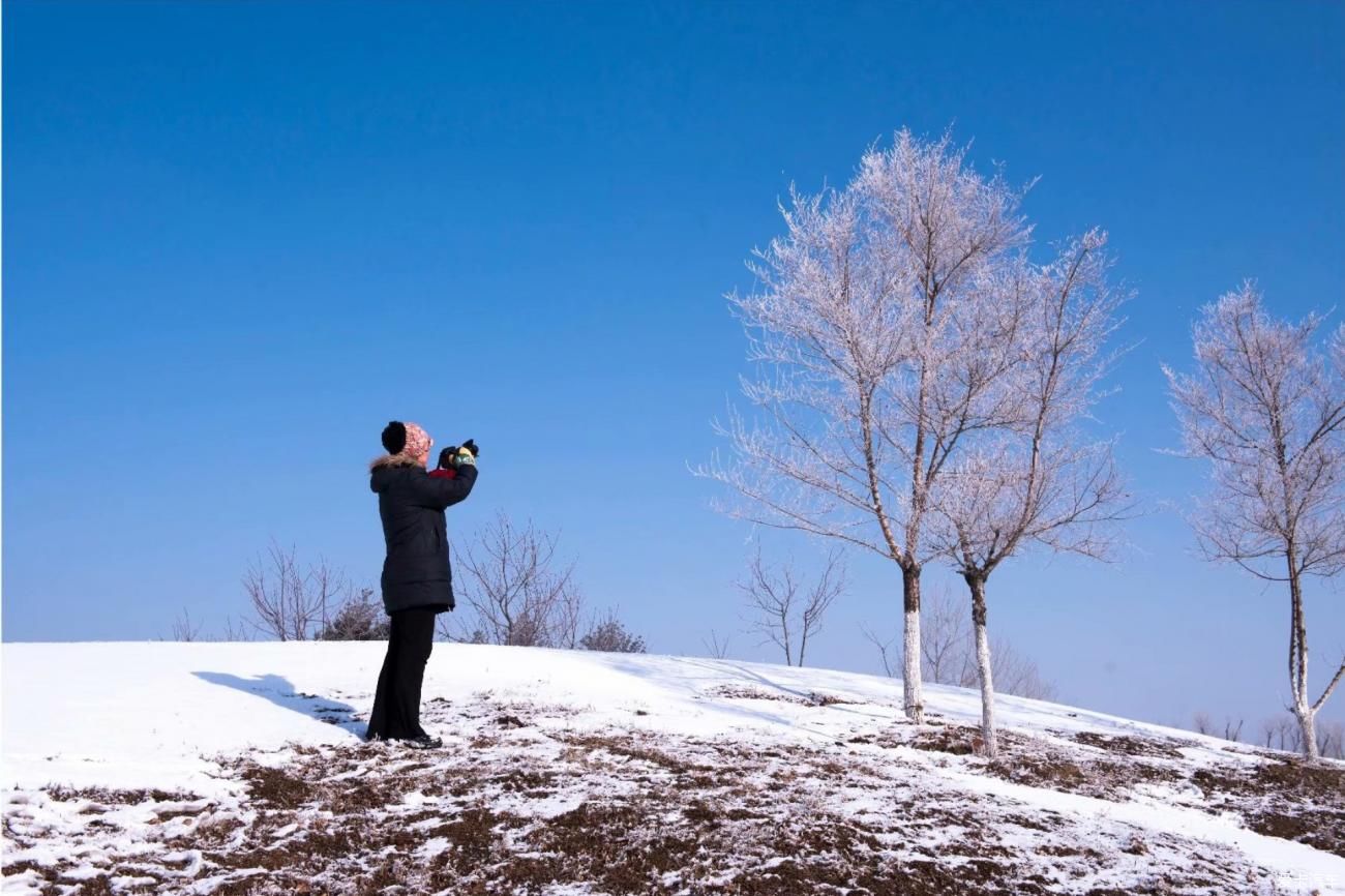 一场雪后惊艳了大抚顺