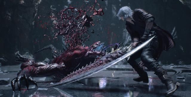 传奇|《鬼泣5：特别版》光追截图对比 传奇黑骑士模式和加速模式演示