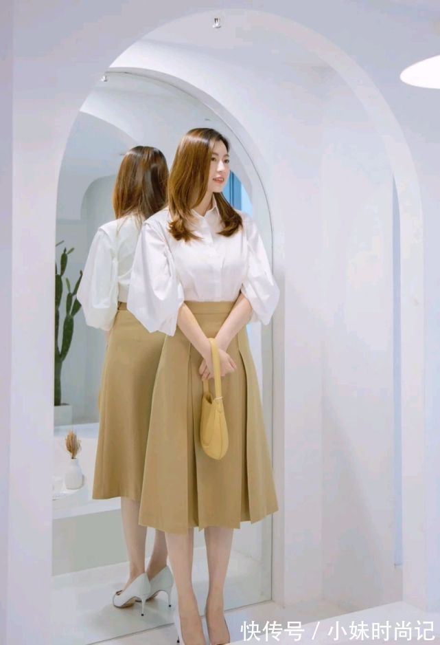 搭配|把简约的衬衫穿对了,不仅精致减龄,还会呈现优雅的气质