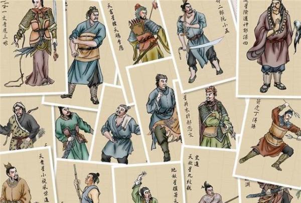 百家姓#水浒两大奇怪现象,108将里没有姓赵的,另一个说出来作者都颤抖