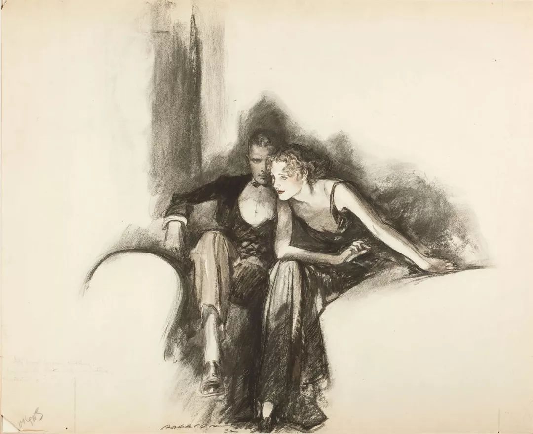 上流社会@美国最伟大的插画家,记录了上流社会的男男女女纸醉金迷的情景