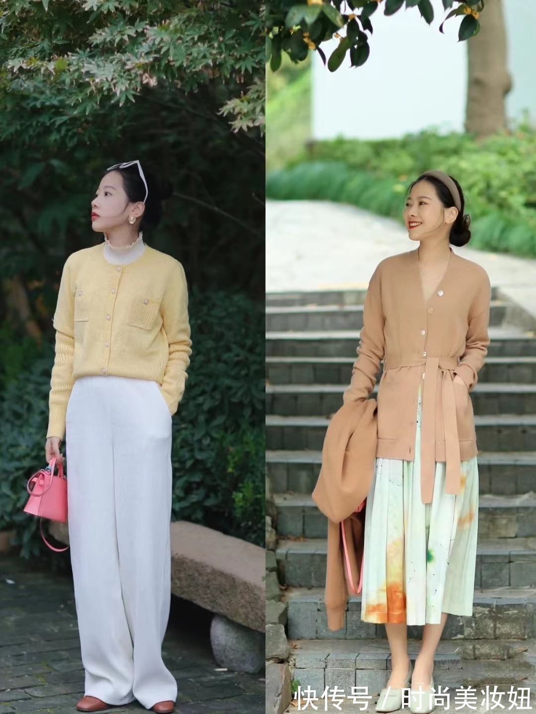 女人 30,40岁女人毛衣穿搭合集,优雅高级洋气,裤子裙子搭个遍