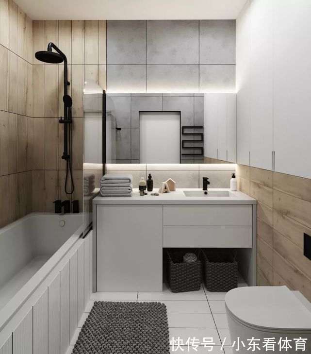 卫生间|等我有房了,卫生间才不放脸盆和拖把,现在会享受的人都这样做!