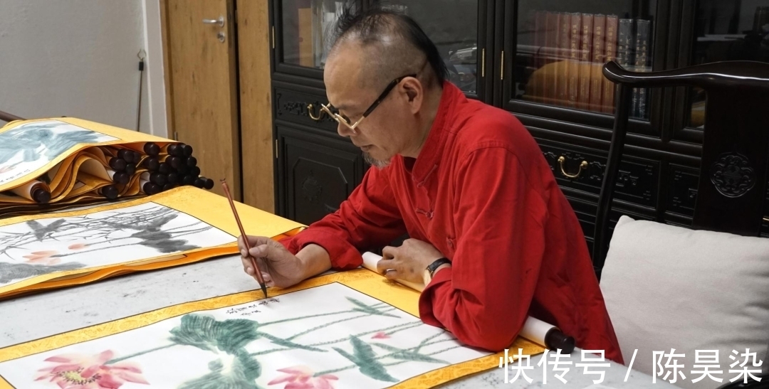 残疾人!著名画家董希源用画作助力冬残奥健儿