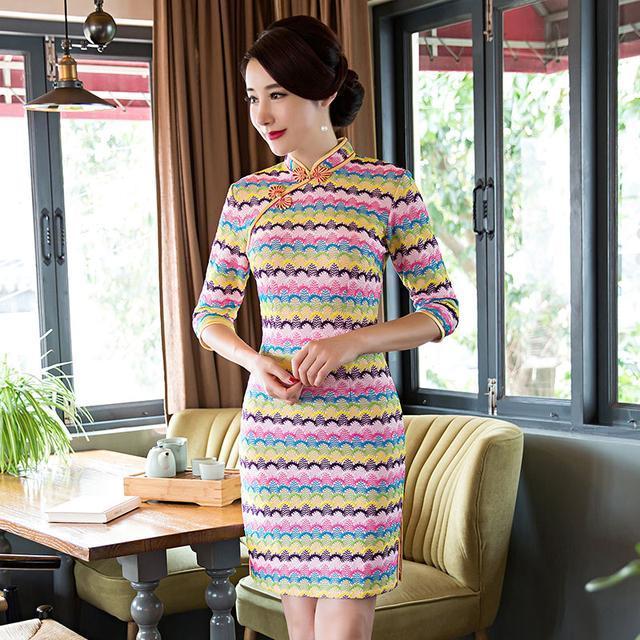 旗袍|复古优雅的时尚旗袍,穿出你的美