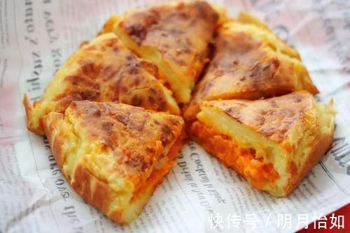 拉丝|过年在家，一定要试试糯米粉这个吃法，香甜软糯又拉丝，太好吃了