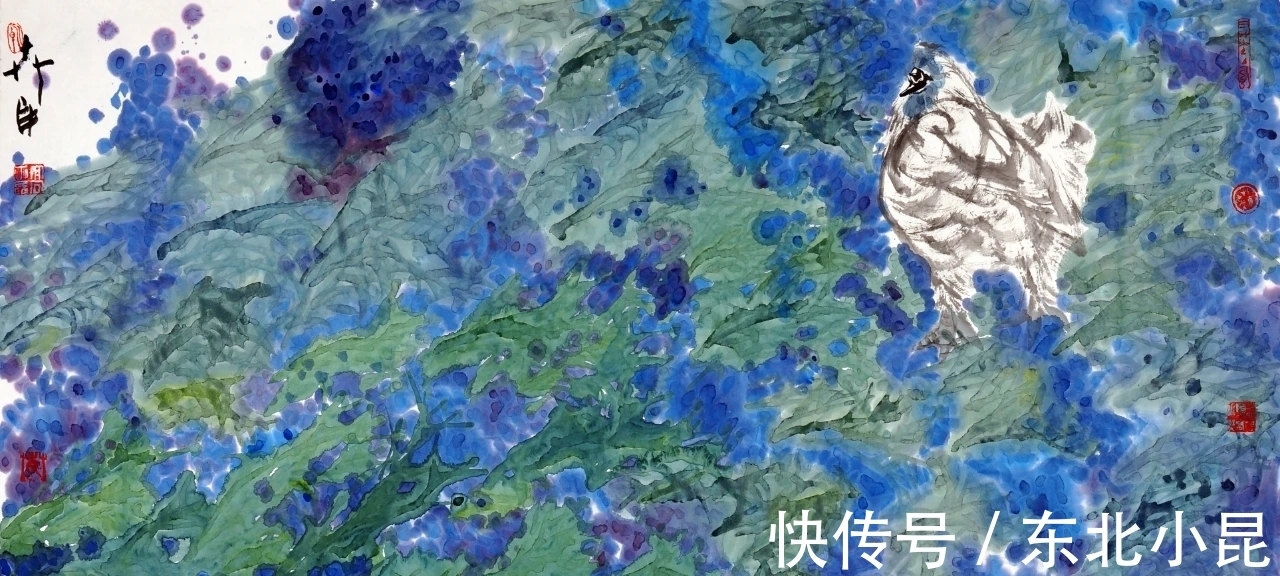 大写意@高卉民|北方大写意花鸟画领军人