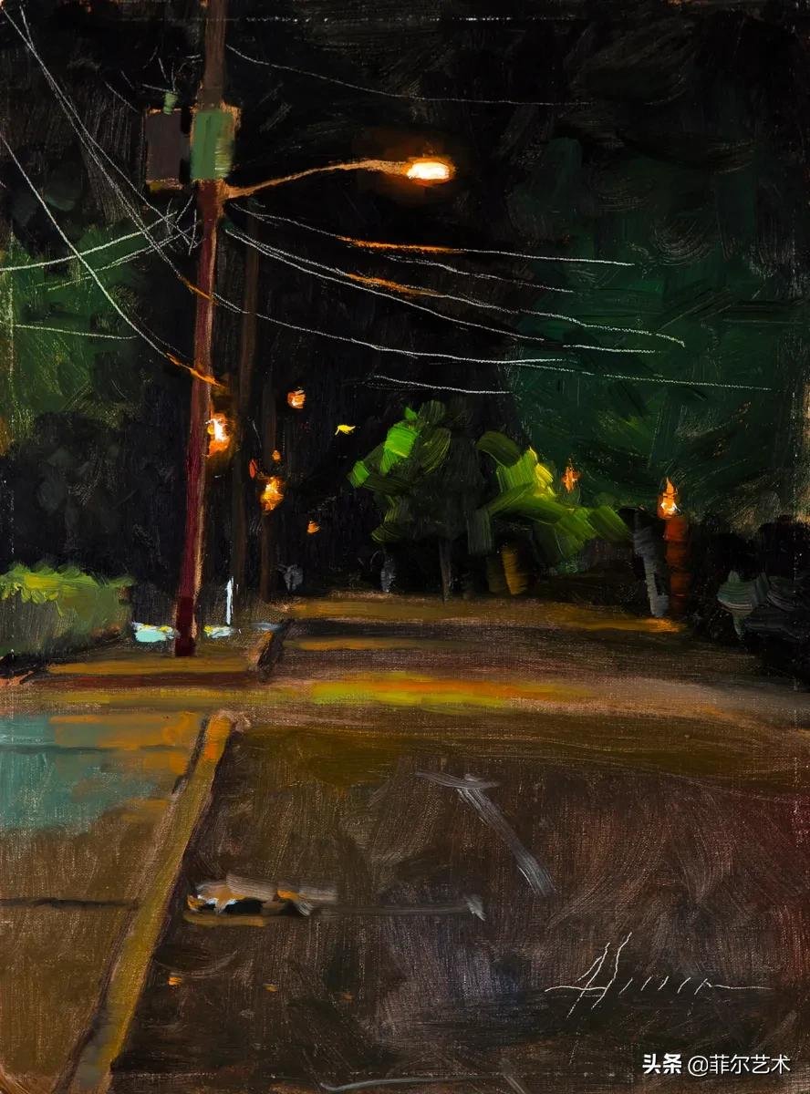 真实性|美国画家杰森·萨克兰色彩优美的外光派风景油画作品欣赏