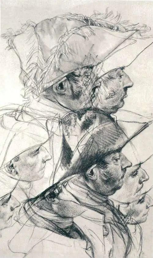  作品|门采尔素描下的底层人民