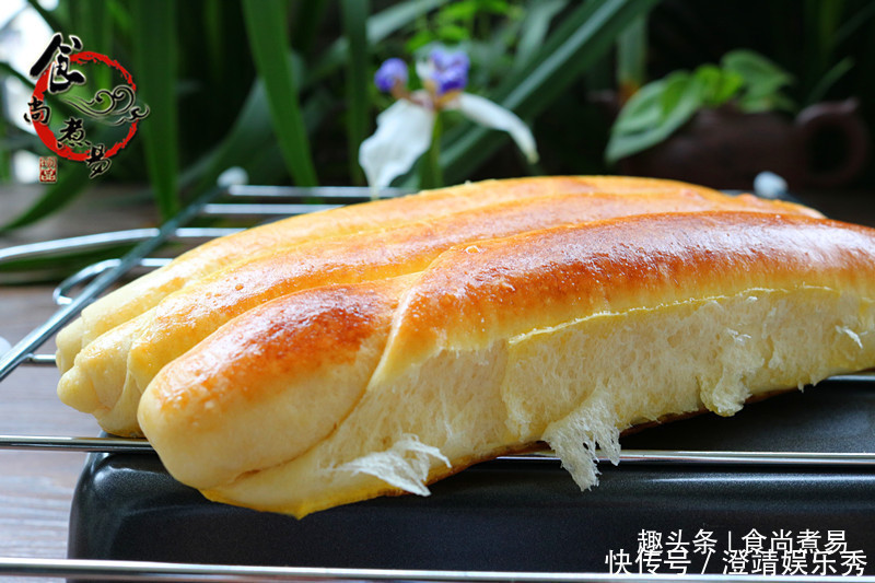 配方|面包此做法,香甜柔软又筋道,撕开能拉丝,配方很简单