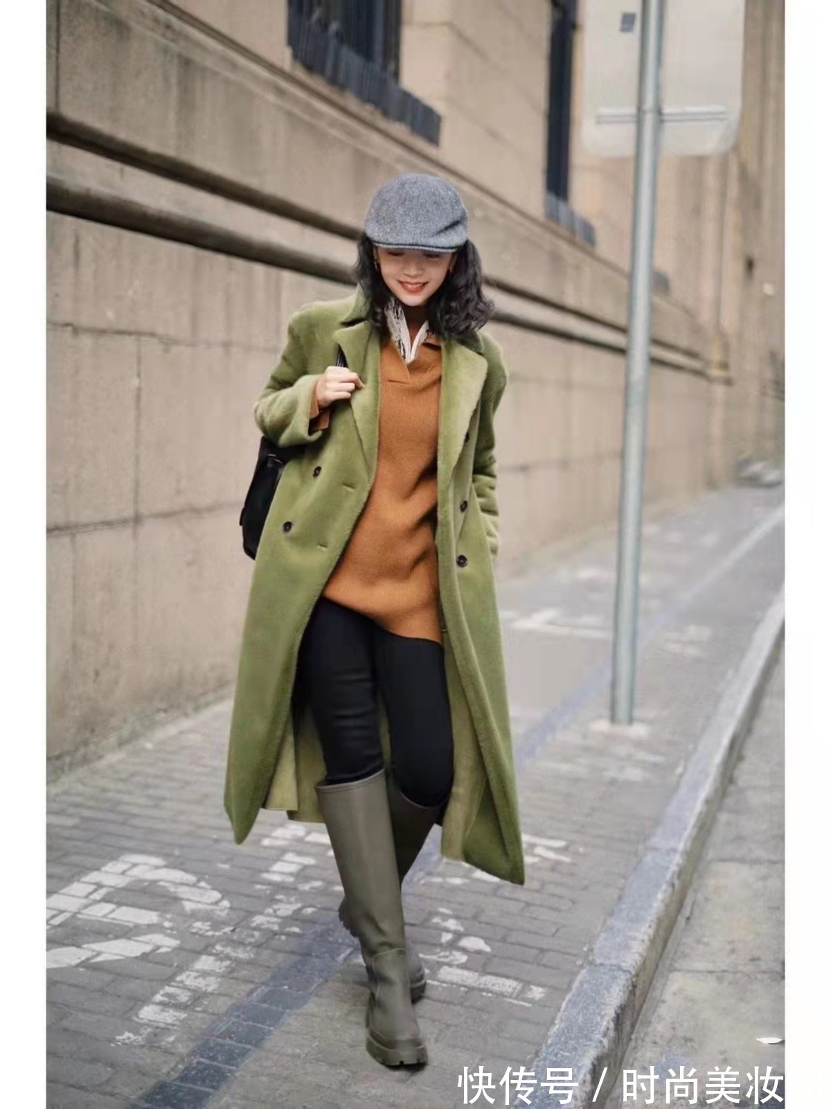 博主|“大衣+长靴”才是冬季正确打开方式,借鉴潮人示范,高级洋气