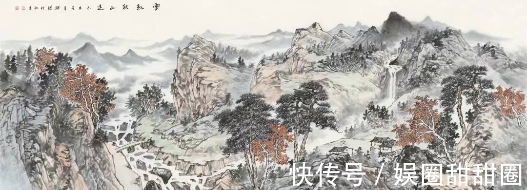 幅幅|李德禄山水画作品集，幅幅都美不胜收、气势磅礴