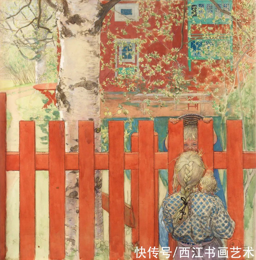 小屋|这精美的水彩插画，没见过就遗憾了