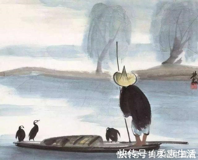 杜荀鹤&杜荀鹤《溪兴》，一人一舟，放任中流，自在自在