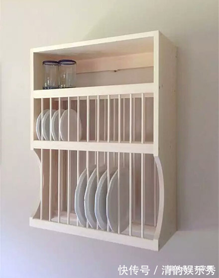 厨房|12款厨房金属餐盘架,用心经营厨房料理,怎能不好好照顾锅碗瓢盆