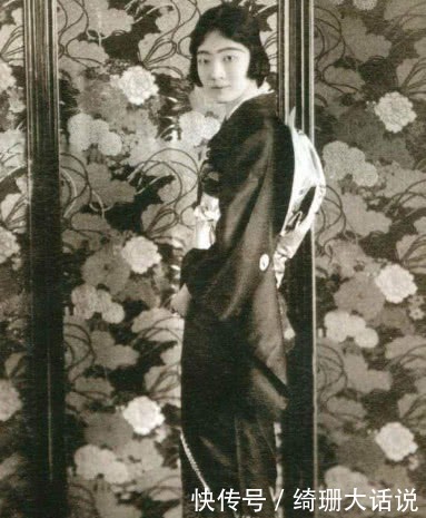 美若天仙|婉容罕见老照片:图2是结婚照,图4穿裙子美若天仙,图5穿和服