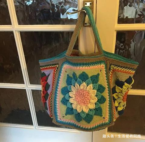 毛线钩针编织向日葵合集，DIY手工编织附图解教程