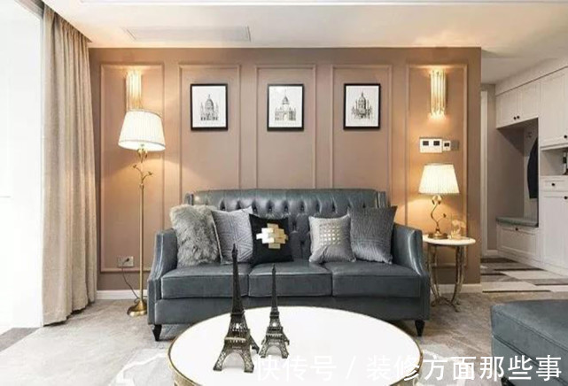 书房|美炸天的113 ㎡美式三居室,同事直接赖着不走了!