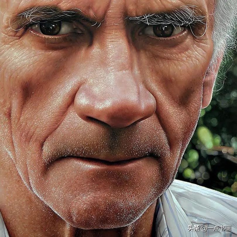 人体单反!这位巴西画家被称为“人体单反”,对色彩和细节的把控,简直神了