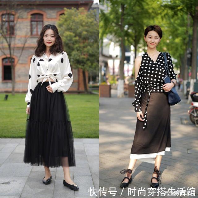 温差|早晚温差过大?试试今年流行“长袖衬衫+半裙”,优雅高级又耐看