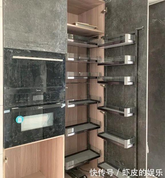 高柜|厨房别忘了预留这''30cm'',想好用、台面整洁,储物量增加全靠它