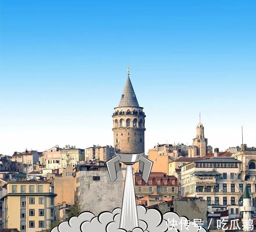 灵感$太赞了!简单几根线条,就把普通的风景,变成趣味创意插图