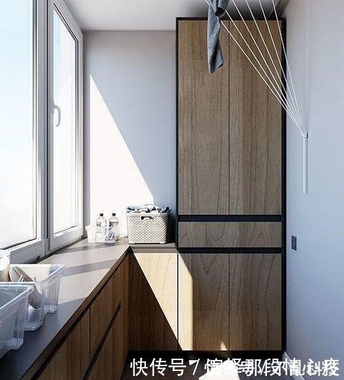 阳台|邻居真是“心狠手辣”,沿着阳台墙壁打柜子,连窗户下都不放过!