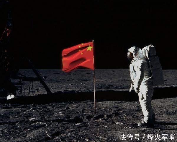 五星红旗 美国登月遭质疑，看到中国五星红旗后，为何美国国旗能在月球飘扬