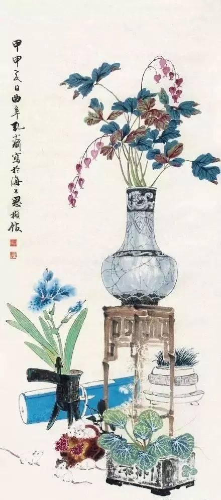 “花草四雅”的菖蒲画选粹