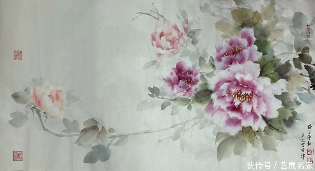 中国画|【艺展中国】徐呈呈中国画作品欣赏(2020)