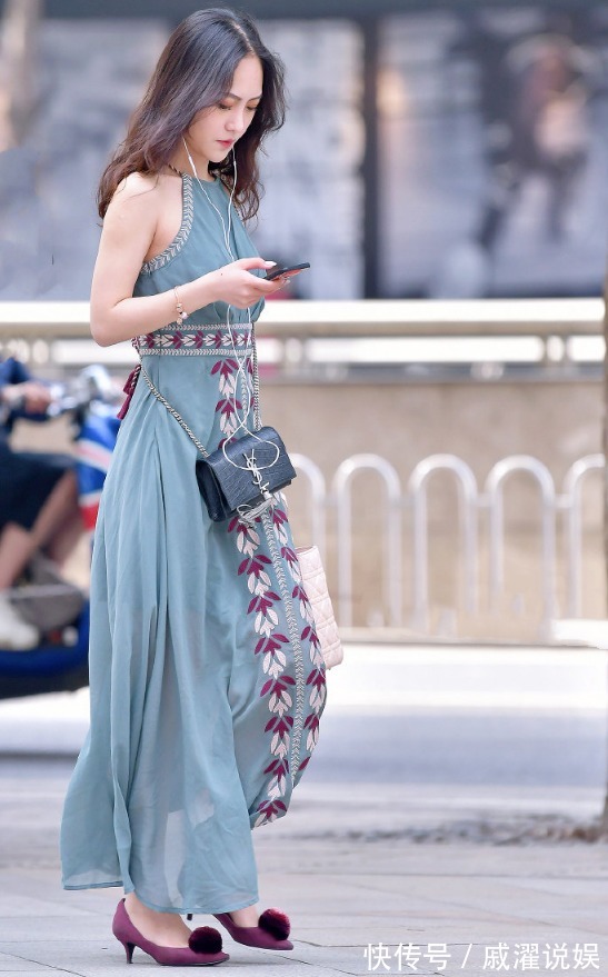 雪纺连衣裙 女生的气质穿搭,一袭雪纺连衣裙,尽显女性的温婉优雅