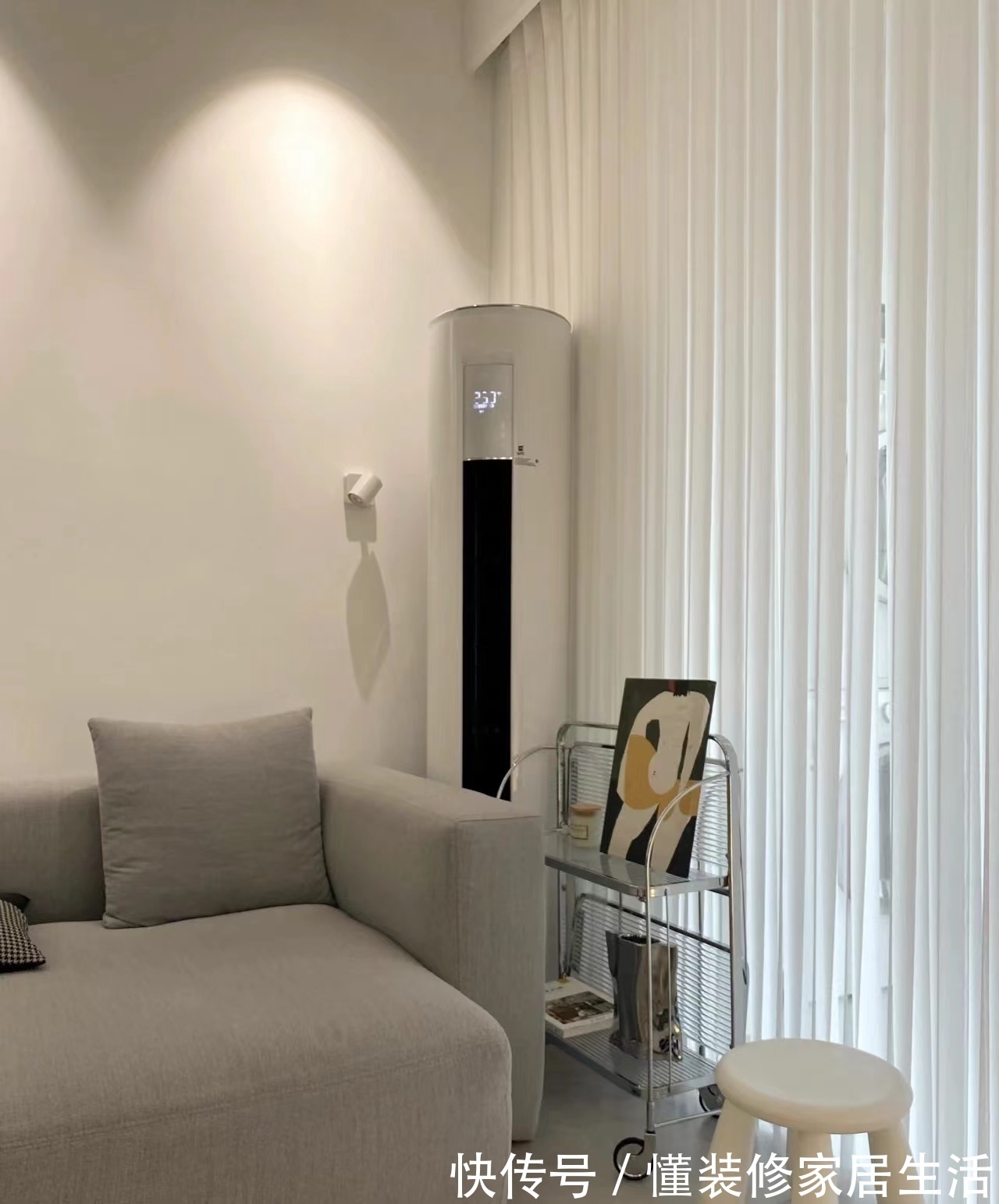 墙面|110㎡简约风,花费10W做橱柜,全屋“空无一物”,太舒适了