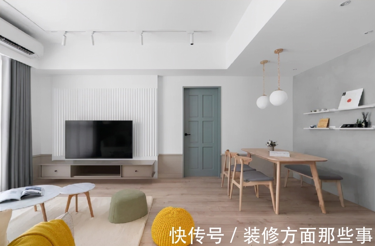 收纳|107平对空间做减法,去除不必要的摆设,整个居住更舒心