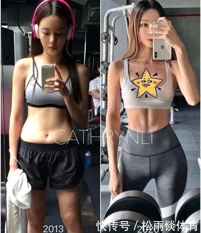 她坚持健身7年,身高170体重90斤,虽然瘦却