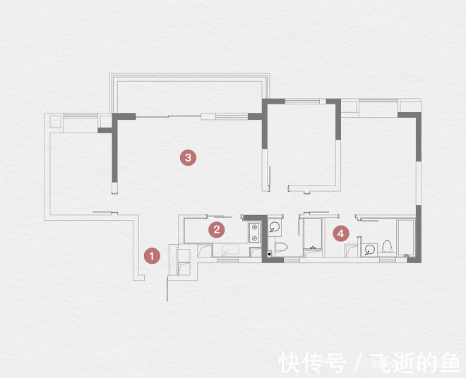 客厅|摩登玩味-新青年的现代酷宅