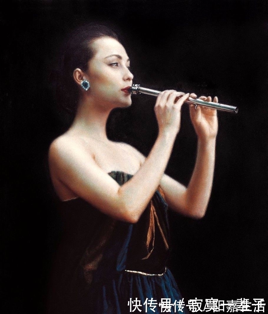 哈默|也只有他的油画,能将传统东方女性的美表现得淋漓尽致