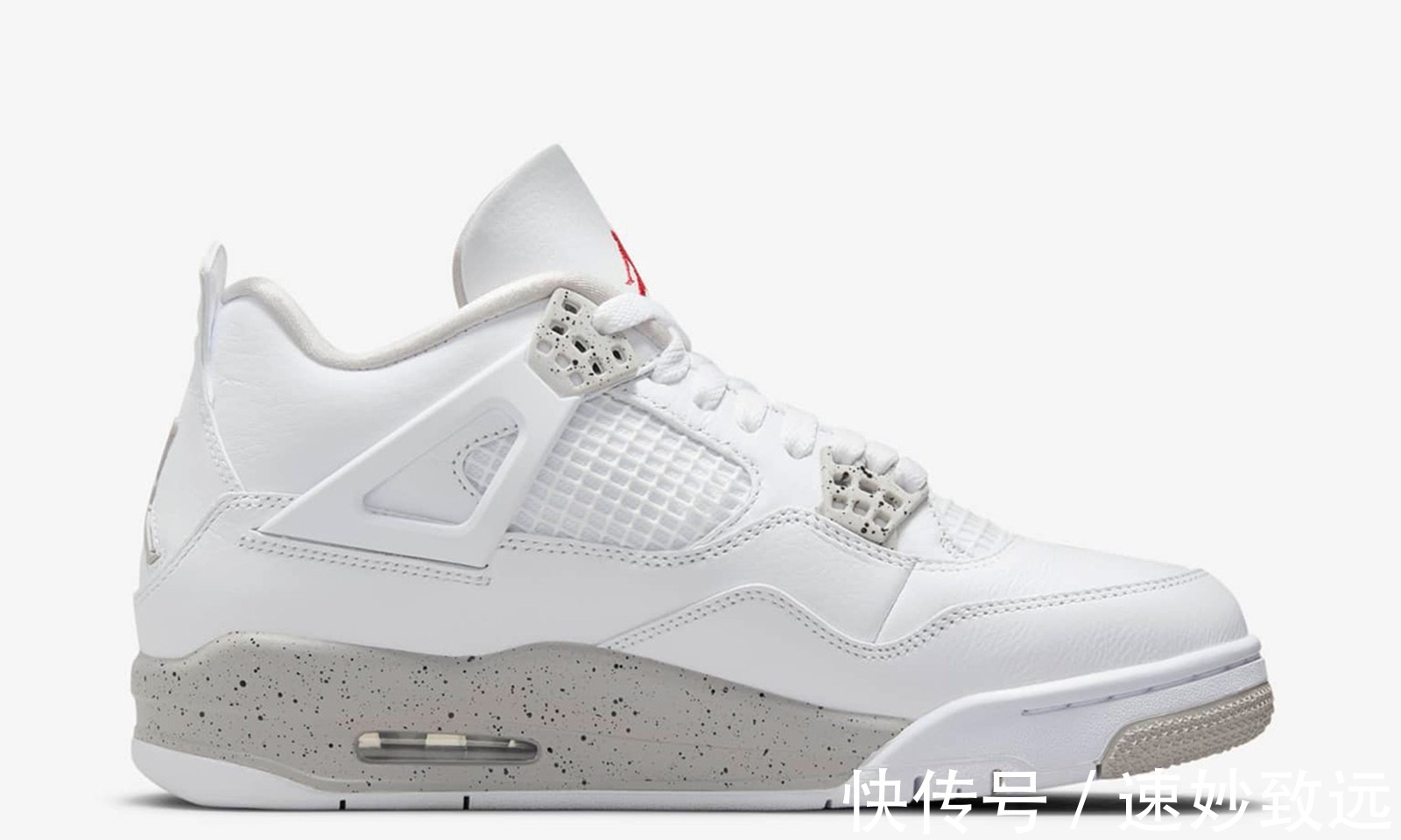 白里|耐克的AJ4,白里透红与众不同呀