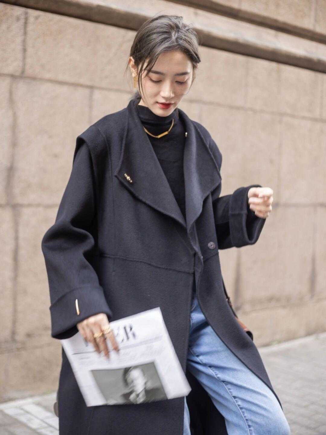 打底衫 大衣怎么穿才高级洋气?看看这几种穿搭方式,让你气质翻倍