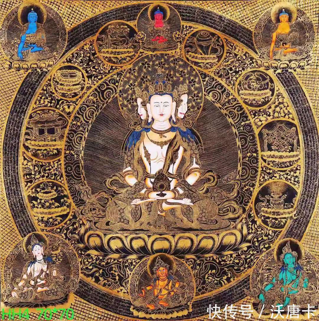 非物质文化遗产$三大藏地画派之勉唐画派