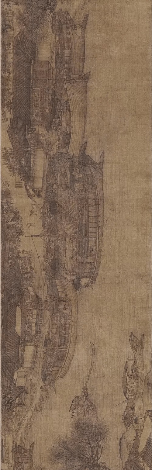 《千里江山图》与《清明上河图》哪一幅画得更逼真故宫之宝