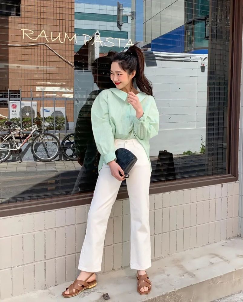 小凡|小个子女生如何挑选完美的裤子，这几点很关键