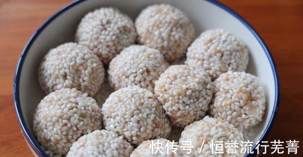 肉末|清蒸糯米丸子！