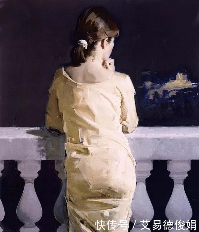 马拉加#他被指定为西班牙国王和王后的肖像画官方画师,擅长画美人