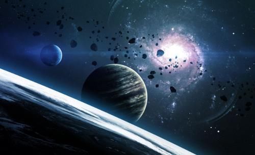 星系团 宇宙的大小超乎你的想象,银河系如同头发丝,地球更是完全看不见