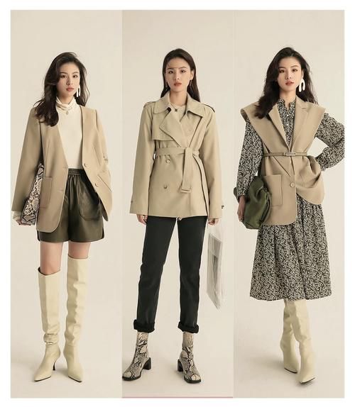 7度应该穿什么衣服，早春季节穿搭示范，更适合职场女性