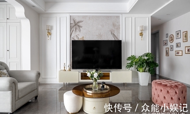 美式|现代美式轻奢风格装修设计案例