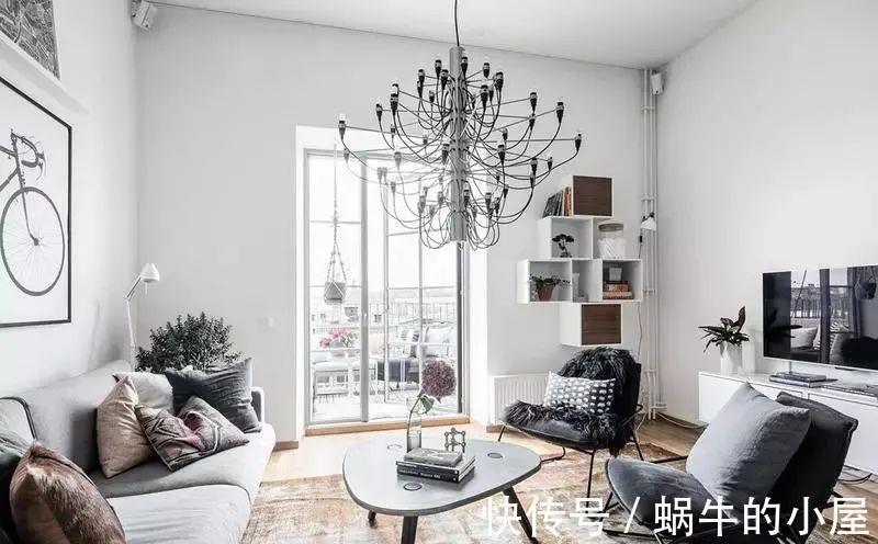 文艺|59㎡北欧小户型,全屋完工效果超文艺!