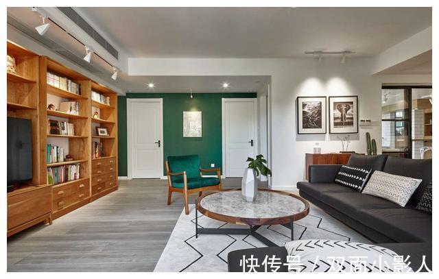 原木色|160平大户型的精致装修,洗尽铅华,尽享天伦之乐